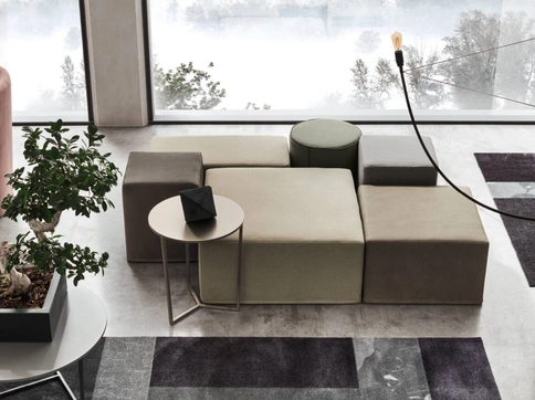 Pouf quadrato Dado di Maronese