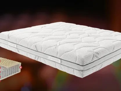 Materasso a molle insacchettate Dalia Silver di Ideare