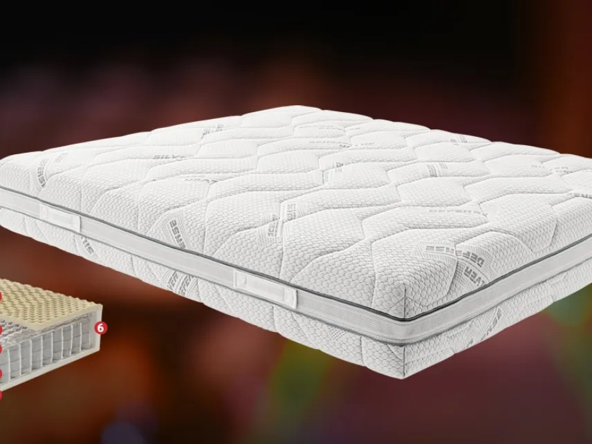 Materasso a molle insacchettate Dalia Silver di Ideare