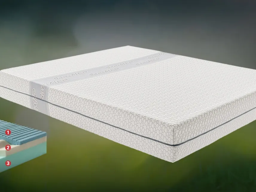 Materasso in memory foam Sanimed di Ideare