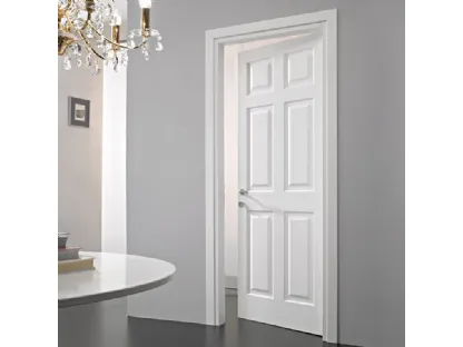 Porta pantografata bianca W27 di Farm Legno