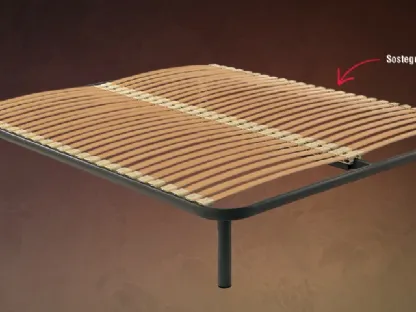 Linea Letto anatomica in metallo Agata di Ideare