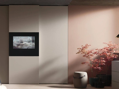 Armadio con TV Wallblog3 di Maronese