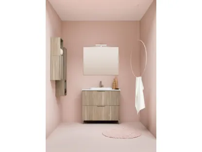 Mobile  Bagno da appoggio in melaminico UPDATE UP002 di Compab