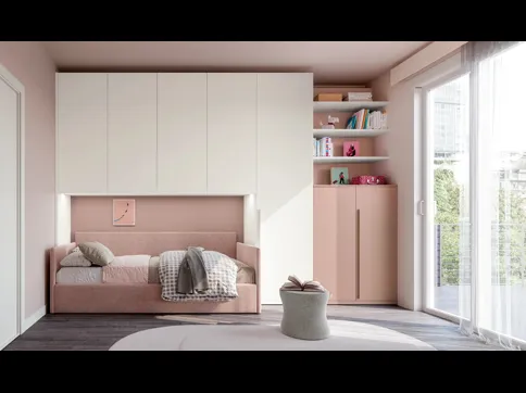 Cameretta a ponte Layout 01B di Doimo Cityline