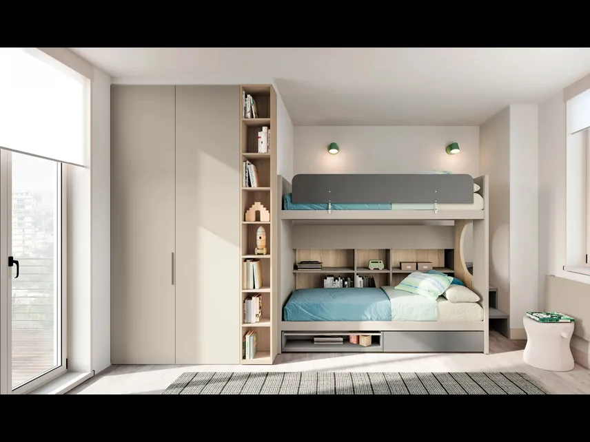 Cameretta Layout 11B di Doimo Cityline