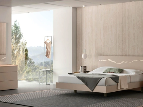 Letto Flash con testiera di Maronese