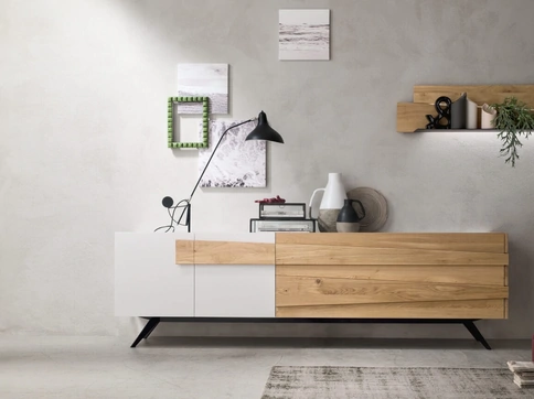 Madia Scuderia 01 in legno e laccato di Maronese