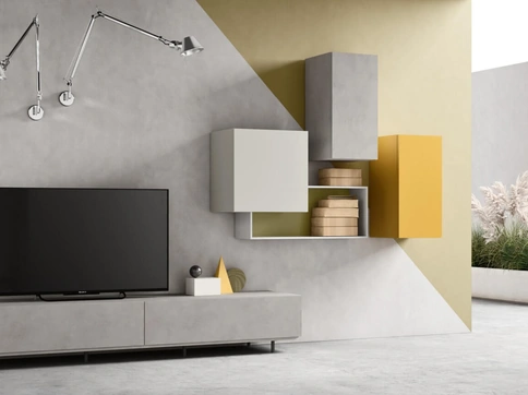 Mobile Porta Tv con piedini sm 2370 di Maronese