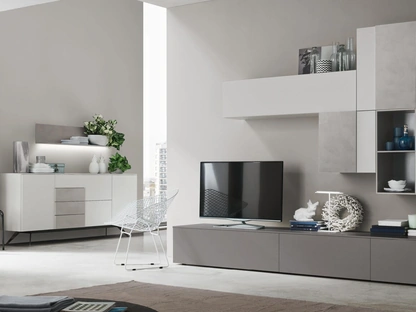 Parete Attrezzata Seta Comp SA2212 di Maronese