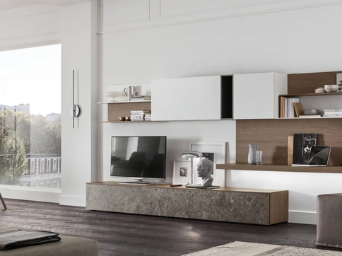 Parete Attrezzata Seta Comp SA2230 di Maronese