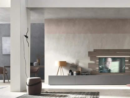 Parete Attrezzata Seta Scuderia Comp SA2223 di Maronese