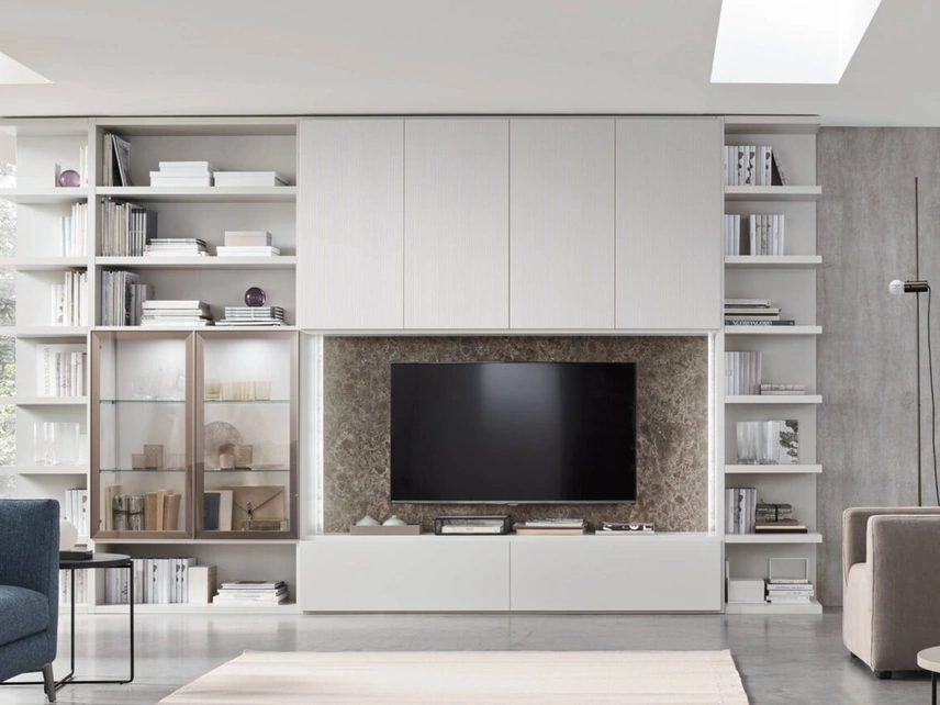 Parete Attrezzata Sistema Spalla Comp SA2211 di Maronese