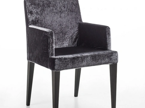 Poltroncina in tessuto Munich di Ventura