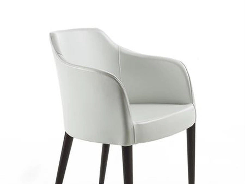 Poltroncina in pelle Rome di Ventura