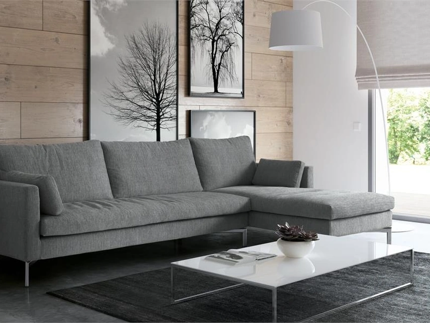 Divano con penisola Swing 92 di Ventura