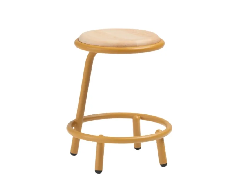 Sgabello Less H45 M LG di Midj