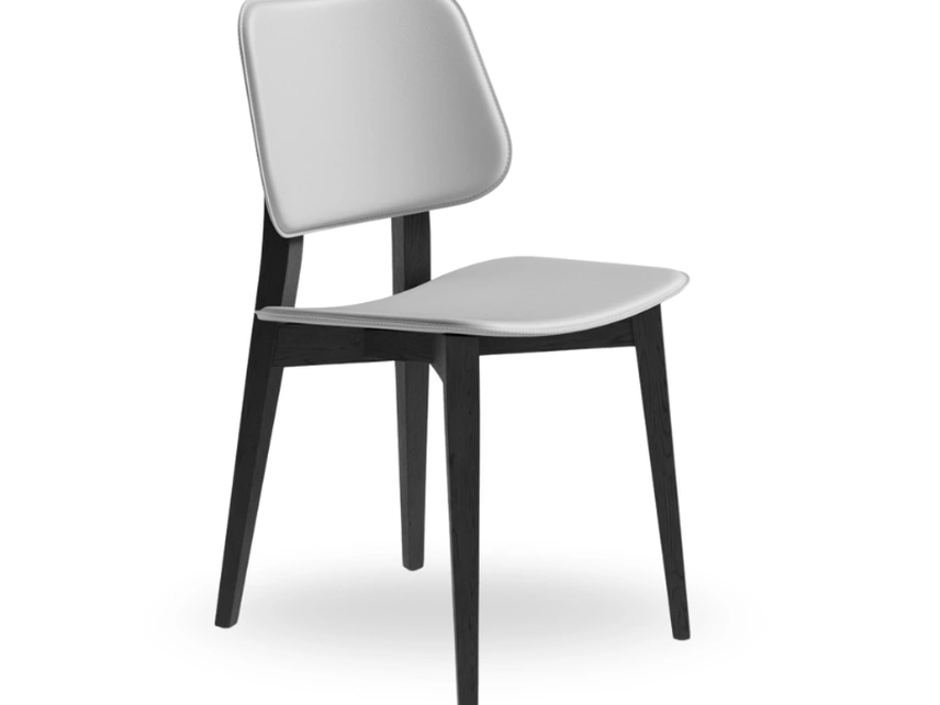 Sedia in cuoio Joe di Midj