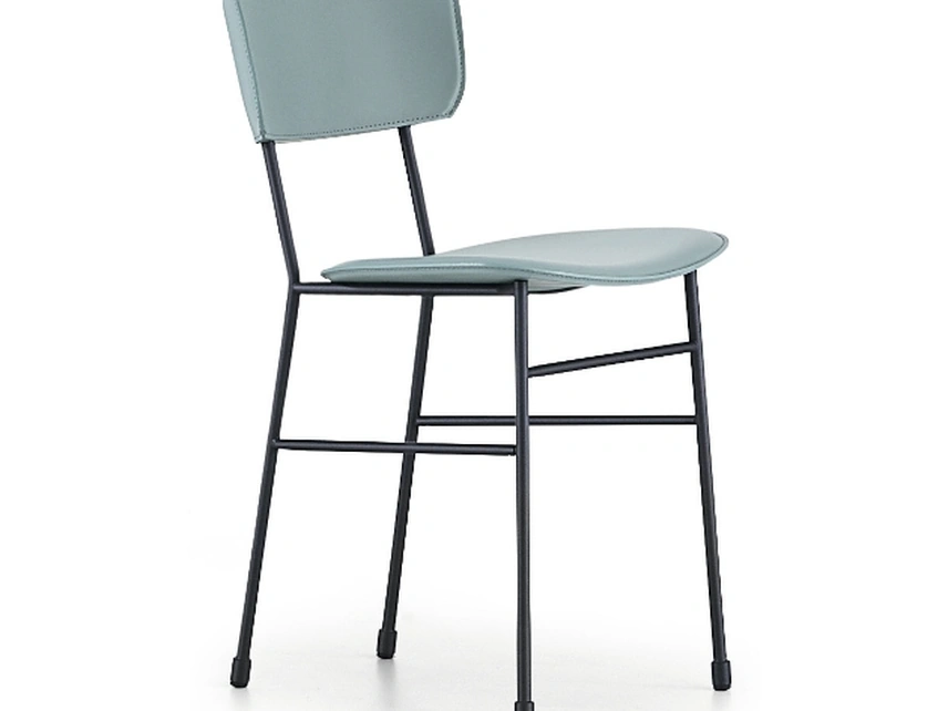 Sedia in cuoio Master di Midj