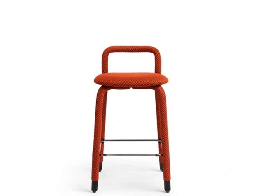 Sgabello imbottito Pippi di Midj