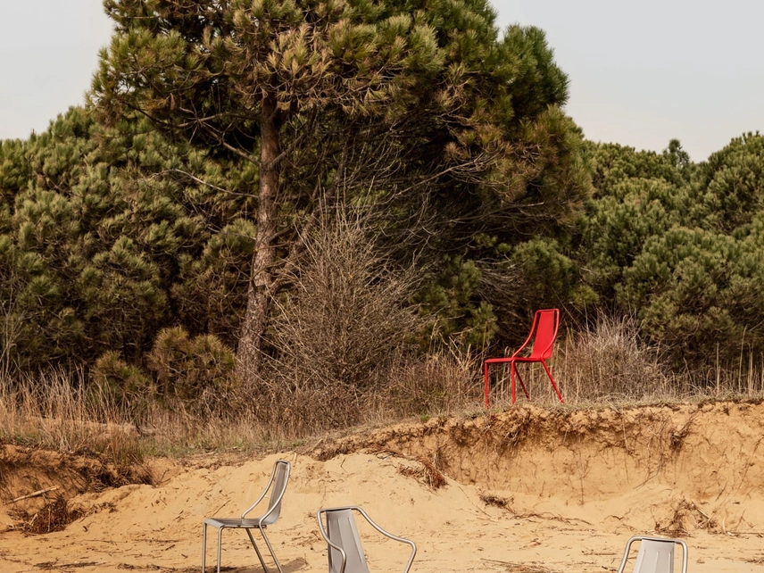 Sedia in acciaio inox Ola di Midj