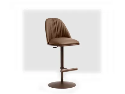 Sgabello girevole Lea Deluxe di Midj