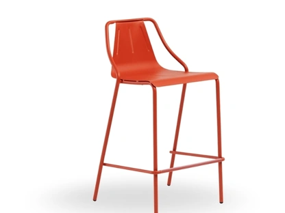 Sgabello in metallo Ola di Midj