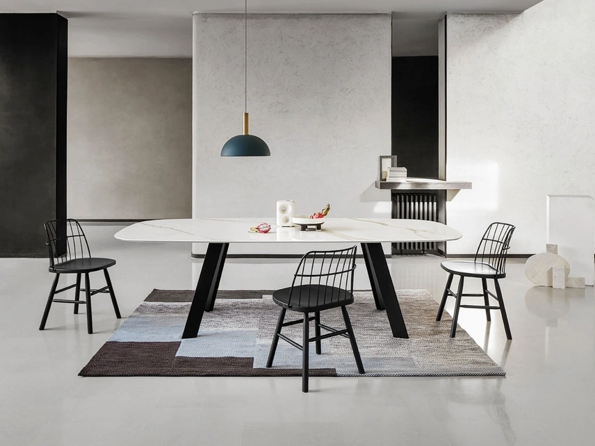 Tavolo in cristalceramica Alexander di Midj