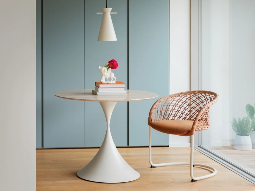 Tavolo rotondo Leo di Midj