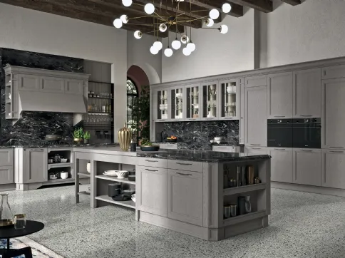 Cucina Classica con isola California Elite 02 di Astra