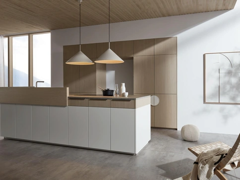 Cucina Design con isola Neo Leaf 05 di Nolte