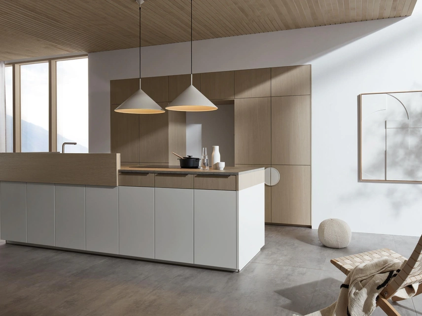 Cucina Design con isola Neo Leaf 05 di Nolte