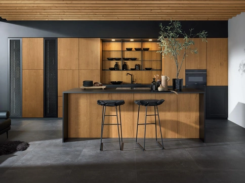 Cucina Design con isola Neo Nature 08 di Nolte