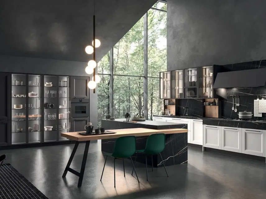 Cucina Moderna con isola Ego 02 di Astra