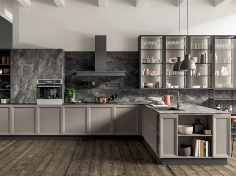 Cucina Moderna Atelier Industrial 07 di Astra