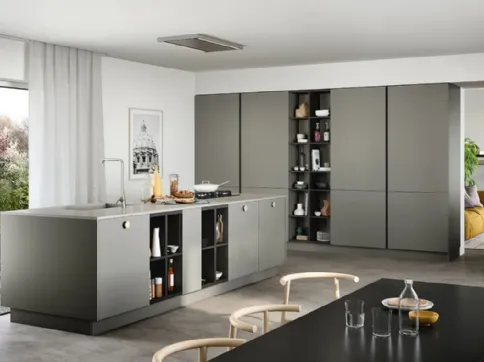 Cucina ModeTrend laccato opaco ardesia di Forma la cucina