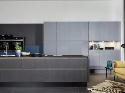 Cucina Moderna Legno Rovere Seppia di Nolte
