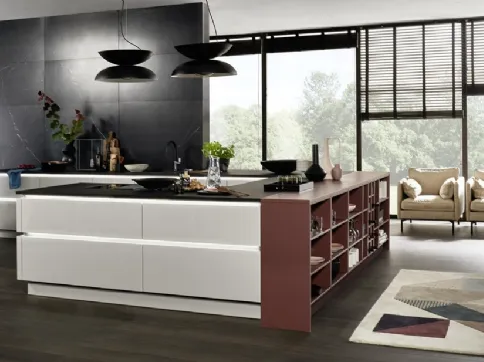 Cucina Moderna NovaLack Grigio Palatino di Nolte