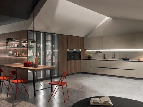 Cucina Moderna angolare Twenty Moderno 05 di Astra