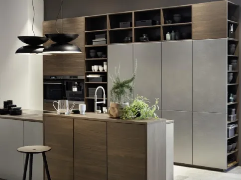 Cucina Moderna Vegas Acciaio Inox di Nolte