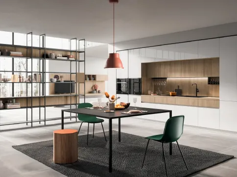Cucina su misura lineare Twenty Moderno 06 di Astra