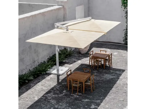 Ombrellone FLN-V in alluminio verniciato di La Seggiola